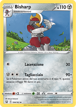 Bisharp 104/163 Reverse NM (ITA)