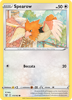 Spearow 111/163 NM (ITA)