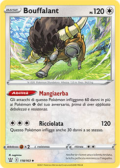Bouffalant 118/163 Reverse NM (ITA)
