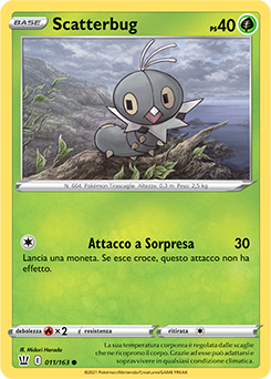 Scatterbug 011/163 Reverse NM (ITA)