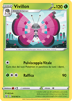 Vivillon 013/163 NM (ITA)