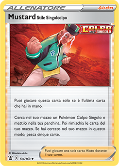 Mustard Stile Singolcolpo 134/163 Reverse NM (ITA)