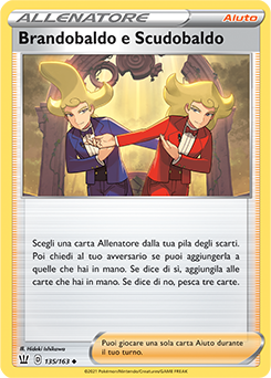 Brandobaldo e Scudobaldo 135/163 Reverse NM (ITA)