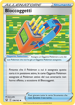 Bloccoggetti 136/163 NM (ITA)