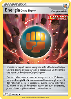 Energia Colpo Singolo 141/163 Reverse NM (ITA)
