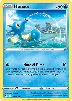 Horsea 031/163 Reverse NM (ITA)