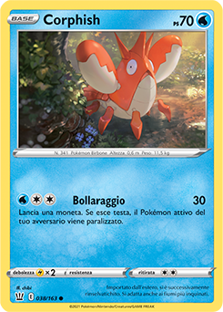 Corphish 038/163 Reverse NM (ITA)