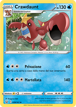 Crawdaunt 039/163 NM (ITA)