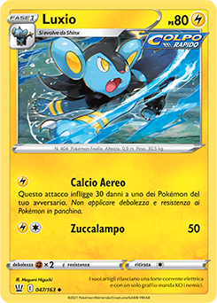 Luxio 047/163 Reverse NM (ITA)