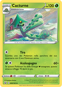 Cacturne 005/163 Reverse NM (ITA)