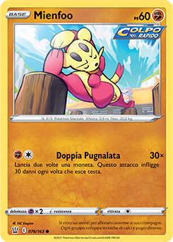 Mienfoo 076/163 Reverse NM (ITA)