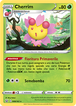 Cherrim 008/163 NM (ITA)