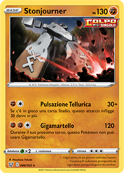 Stonjourner 084/163 Reverse NM (ITA)