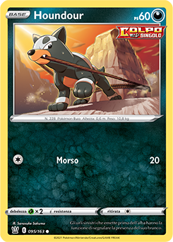 Houndour 095/163 Reverse NM (ITA)