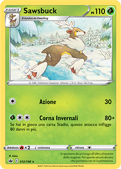 Sawsbuck 012/198 Reverse NM (ITA)