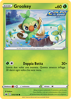 Grookey 016/198 NM (ITA)