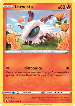 Larvesta 023/198 Reverse NM (ITA)