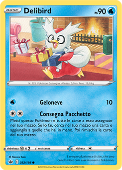 Delibird 032/198 Reverse NM (ITA)