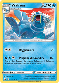 Walrein 039/198 Reverse NM (ITA)