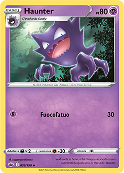 Haunter 056/198 Reverse NM (ITA)