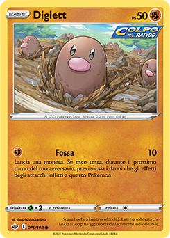 Diglett 076/198 NM (ITA)
