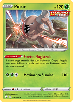 Pinsir 001/203 NM (ITA)