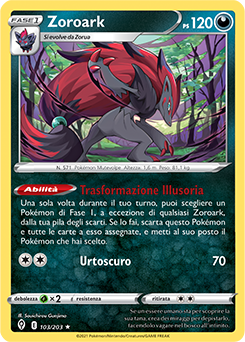 Zoroark 103/203 Reverse NM (ITA)