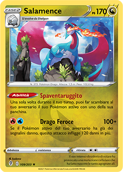 Salamence 109/203 Reverse NM (ITA)