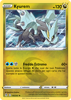 Kyurem 116/203 Reverse NM (ITA)