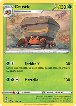 Crustle 012/203 Reverse NM (ITA)