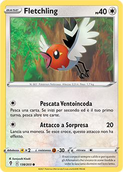 Fletchling 138/203 Reverse NM (ITA)