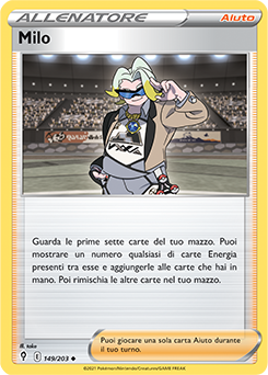 Milo 149/203 Reverse NM (ITA)