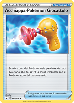 Acchiappa-Pokémon Giocattolo 163/203 NM (ITA)