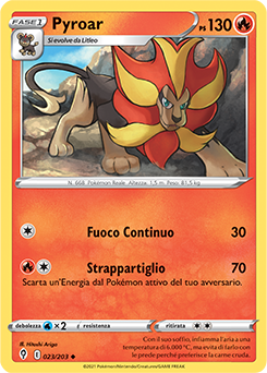 Pyroar 023/203 NM (ITA)