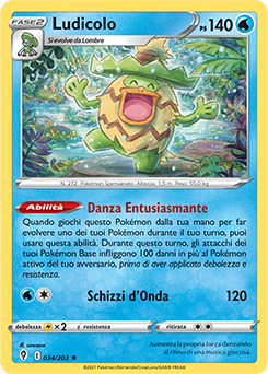 Ludicolo 034/203 Reverse NM (ITA)