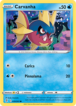 Carvanha 035/203 NM (ITA)