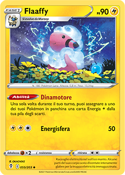 Flaaffy 055/203 Reverse NM (ITA)