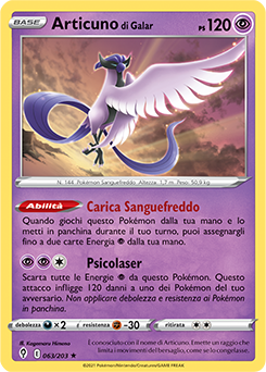 Articuno di Galar 063/203 NM (ITA)