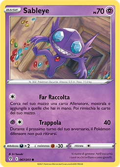 Sableye 067/203 NM (ITA)