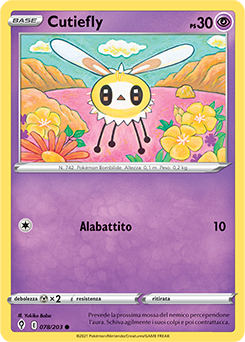 Cutiefly 078/203 Reverse NM (ITA)