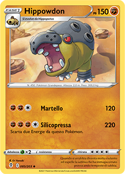 Hippowdon 085/203 NM (ITA)