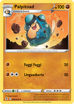 Palpitoad 089/203 Reverse NM (ITA)