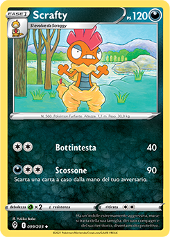 Scrafty 099/203 NM (ITA)