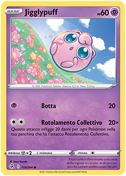 Jigglypuff 110/264 Reverse NM (ITA)