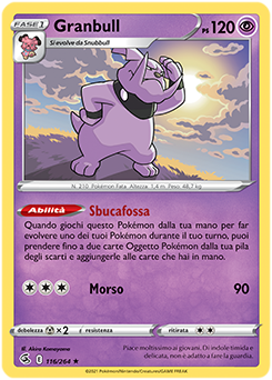 Granbull 116/264 Reverse NM (ITA)