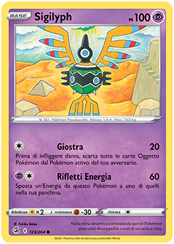Sigilyph 123/264 NM (ITA)