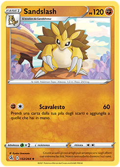 Sandslash 132/264 Reverse NM (ITA)