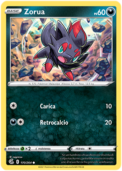 Zorua 170/264 Reverse NM (ITA)