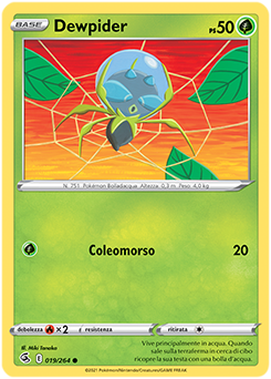 Dewpider 019/264 Reverse NM (ITA)