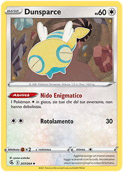 Dunsparce 207/264 Reverse NM (ITA)